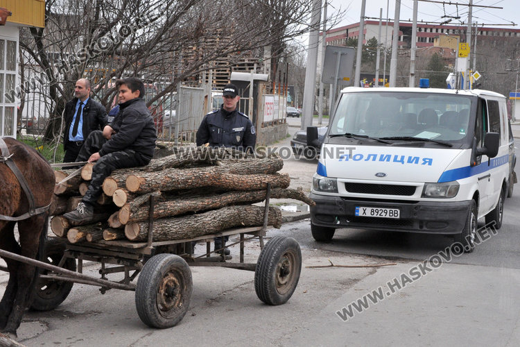 Близо 1000 каруци трополят в община Хасково, глоби за 35