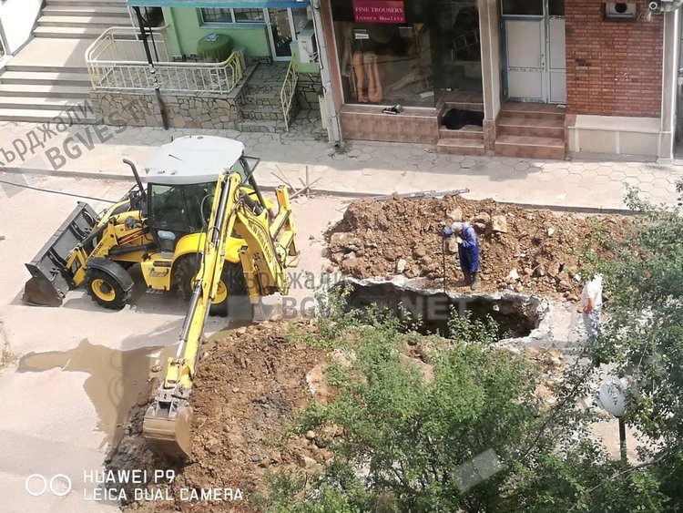 Започва изкърпването на дупките, оставени след авариите на водопроводи в Кърджали