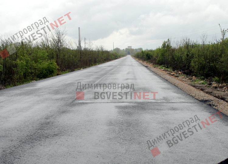 Положиха нов асфалт по отсечката до кв. Изгрев