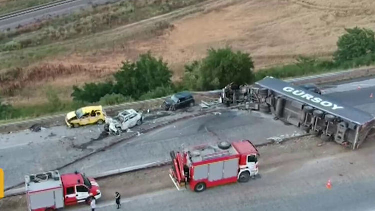 АПИ: Причината за катастрофата на АМ "Тракия" в неделя не е мантинелата