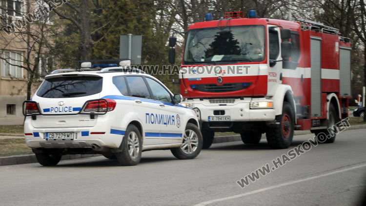 Мъж е с изгаряния при пожар в Хасково