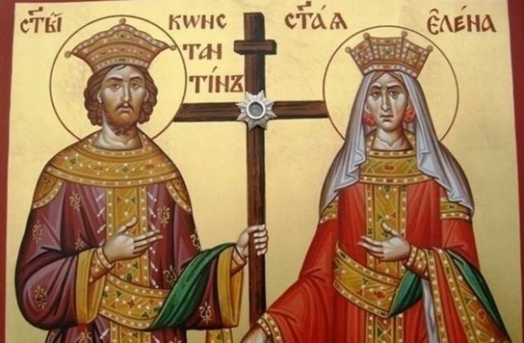 Почитаме Светите равноапостоли Константин и Елена