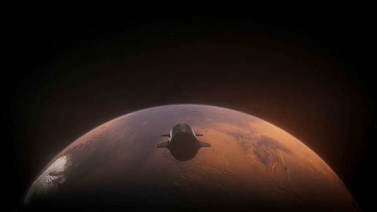 SpaceX показа мисията Starship до Марс във величествена анимация