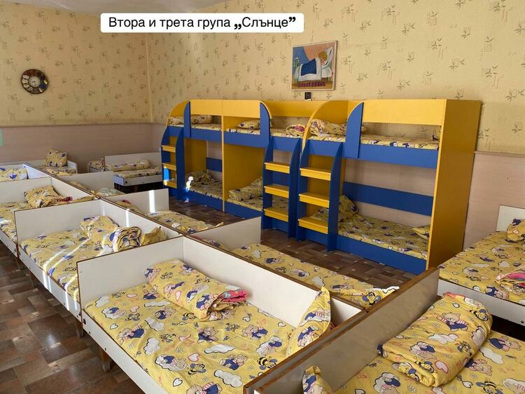 Нови легла получиха в ДГ "Първи юни"