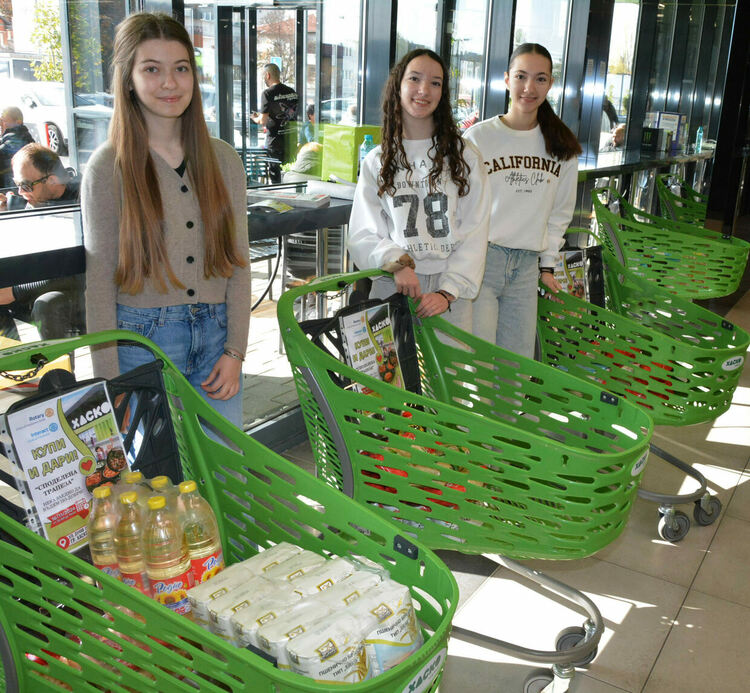 Акцията „Купи и дари! Споделена трапеза!" ще се проведе в магазин „Хаско маркет“ от 10 до 19 часа в събота