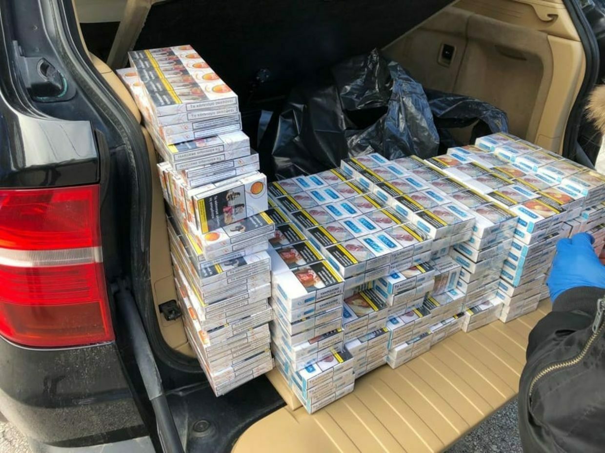 Откриха 5200 безакцизни цигари при полицейска акция