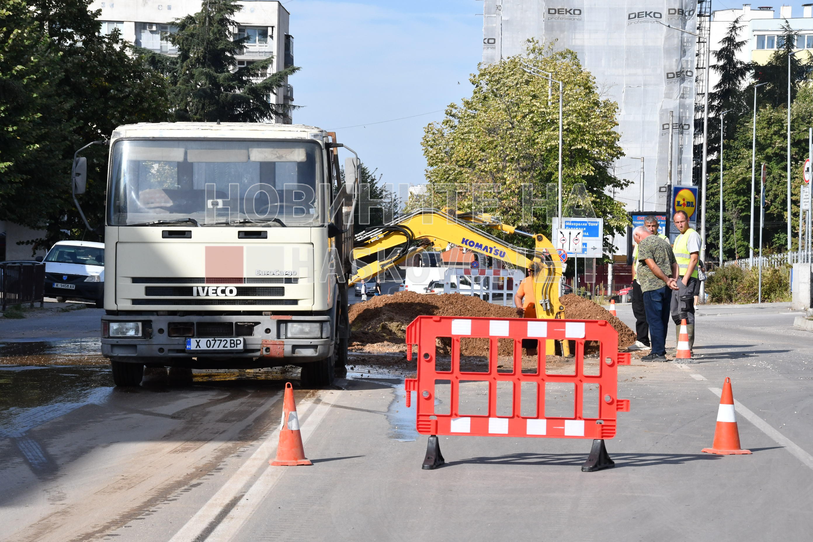 Отстраняват аварии в кв. "Бадема" в Хасково, Симеоновград и села от региона
