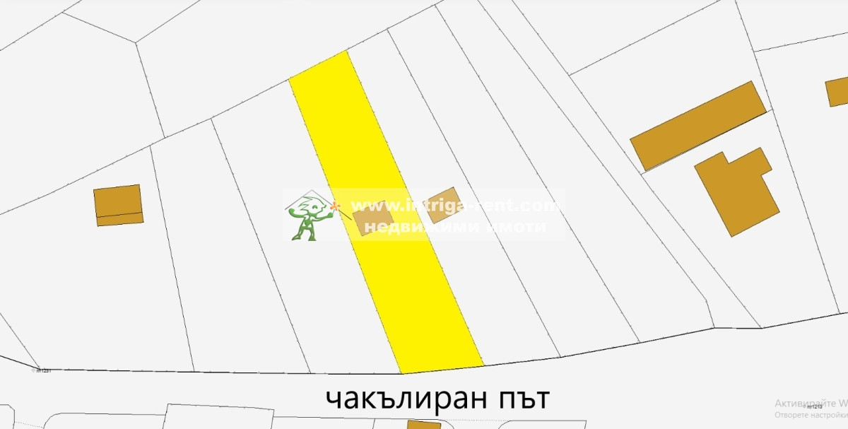 №4086 Парцел за жилищно застрояване за продажба в спокойната част на кв. Кенана, Хасково.