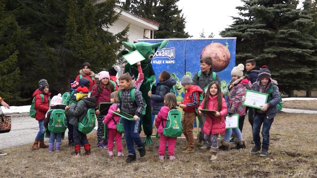 Деца посетиха Обсерваторията на Рожен